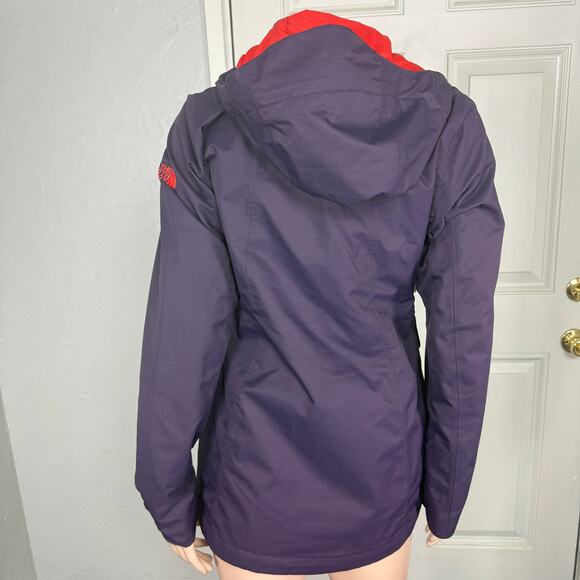 The North Face Coat Jacket Women's XS Waterproof Full zip Rain Hooded Y4-22 - Picture 3 of 6